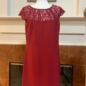 WHBM Red Dinner Dress